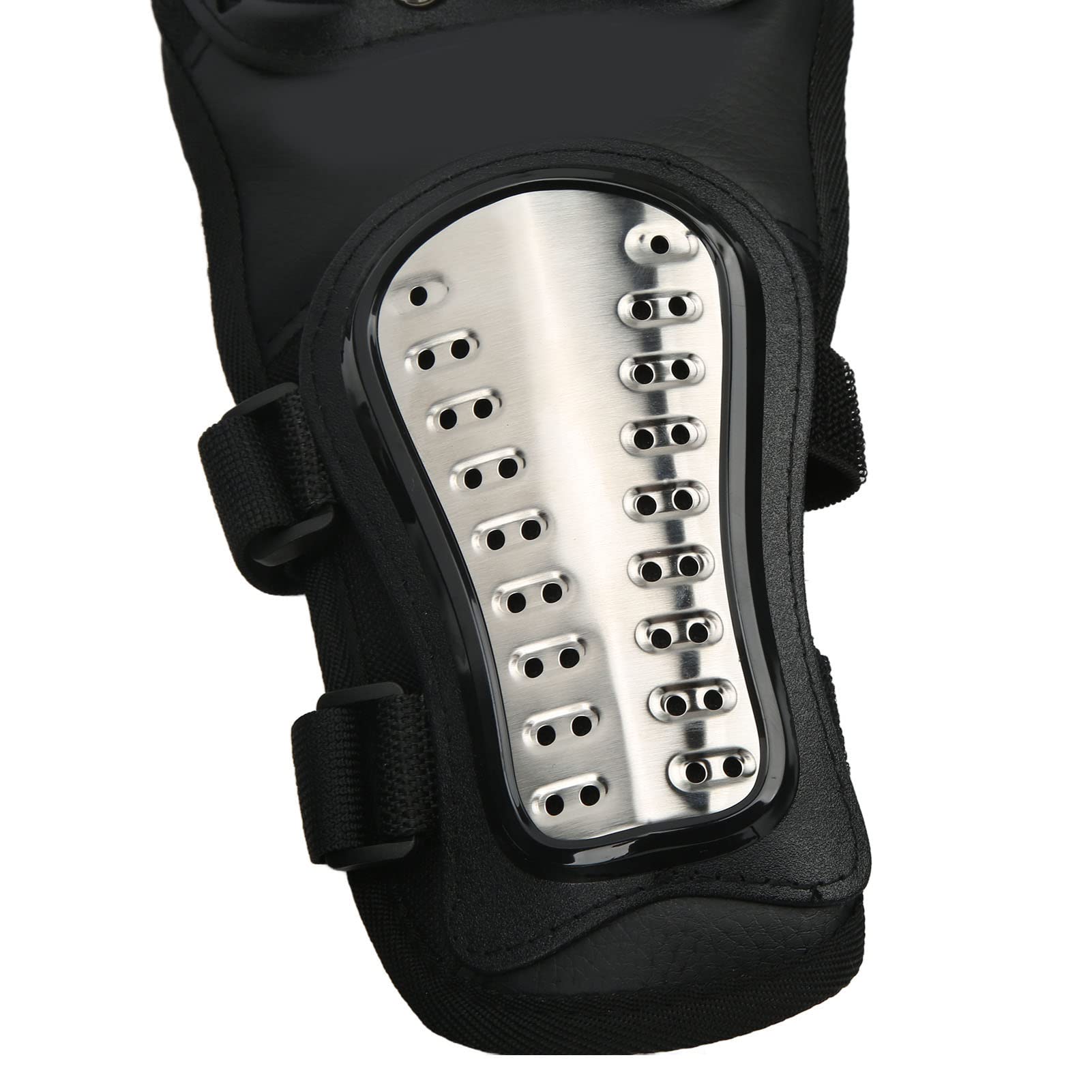 Protezioni per ginocchia e gomiti variabili e traspiranti, ginocchiere per moto, ginocchiere, gomitiere - Ideali per gli appassionati di moto e ciclismo