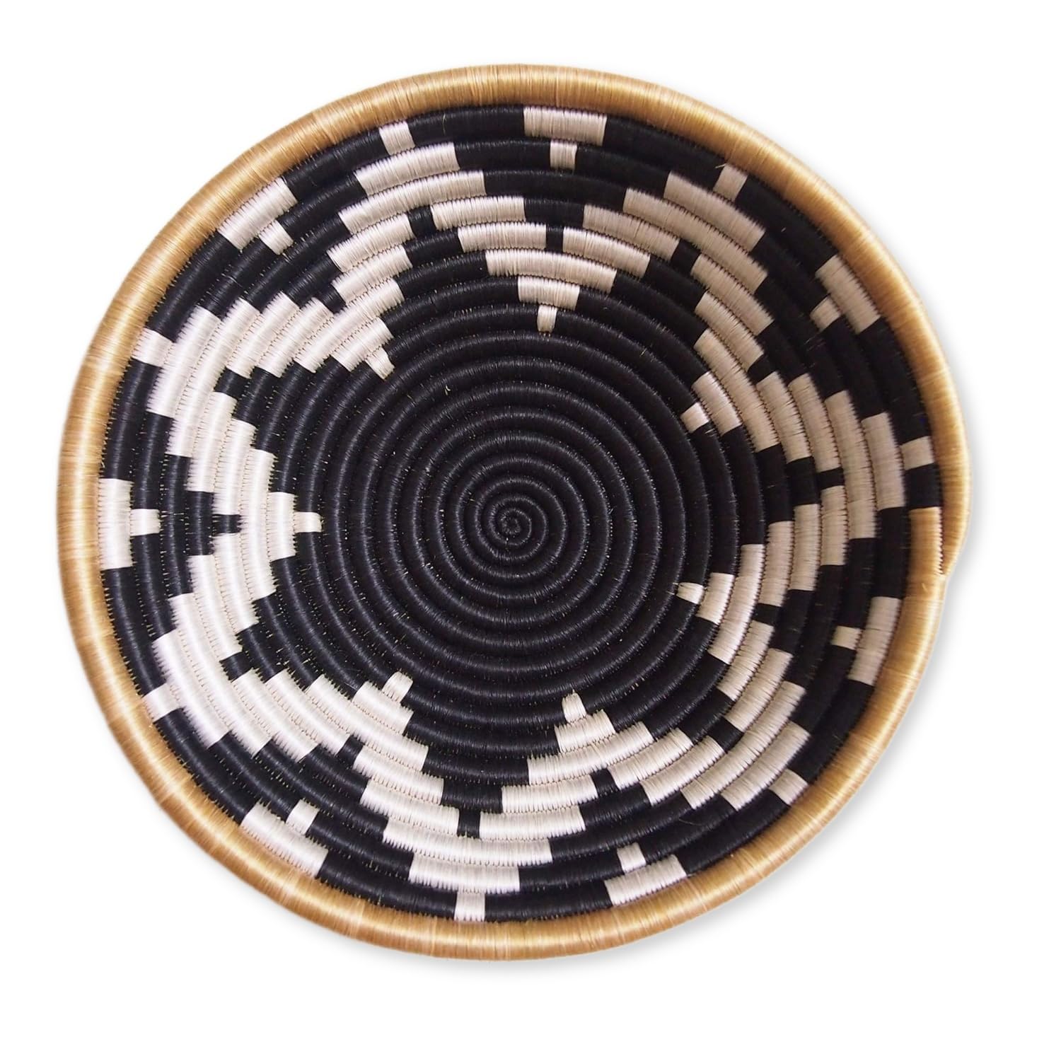 African Basket Chwele 12 Inch Sisal