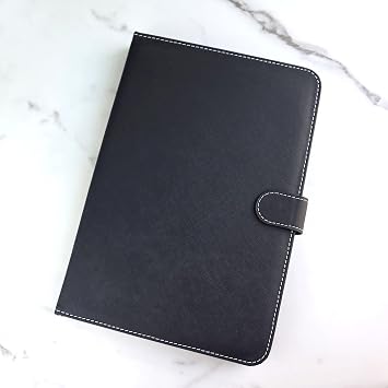 10 inch Tablet Case 9.7-11 inch Tablet Cover with QWERTY External Keyboard USB C Port Compatible with Samsung Galaxy Tab A8 A7, Fire HD, Googee U10, Blackview, Nokia T20, Tab M10