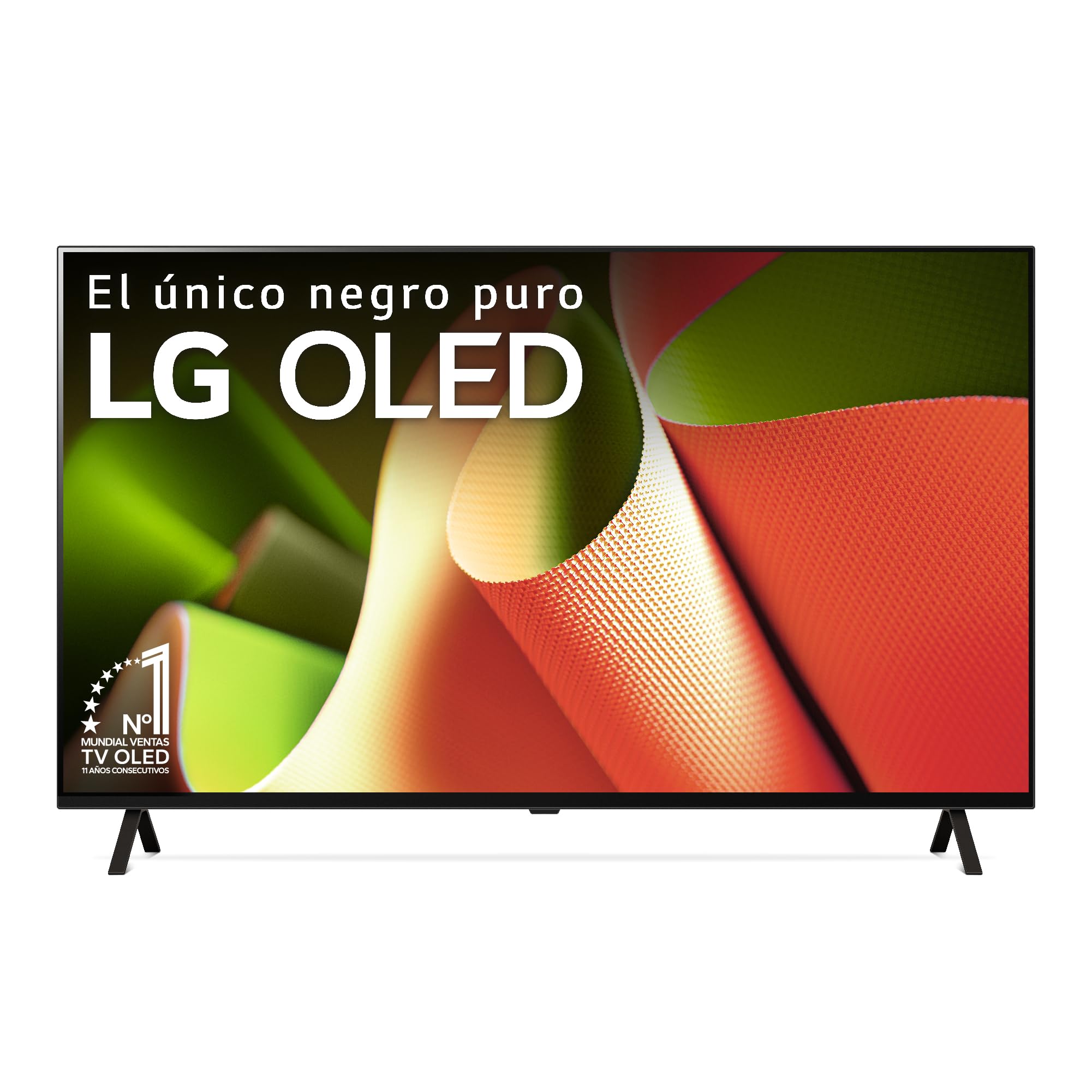 LG OLED55B46LA, 55", OLED 4K, Serie B4, 3840x2160, Smart TV, WebOS24, Procesador a8, Dolby Vision, Dolby Atmos, TV Gaming, 120 Hz, AMD FreeSync, Negro