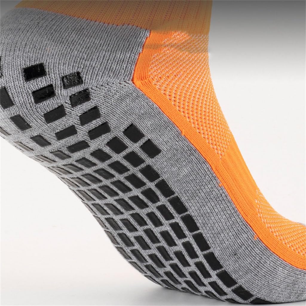 Mid Length Football Socks for Men's Socks, Sweat Absorbing Towel Bottom Sports Socks