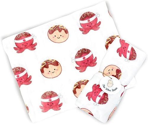 Miniatura 9 de Mantas de muselina de rayón de algodón orgánico y bambú, juego de X (caramelo de conejo)