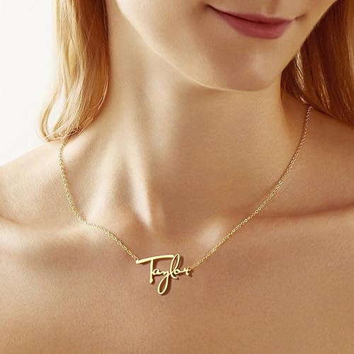 Miniatura 2 de TS Album Song Title Necklace All too Well 1991 Signature Necklace Gift for Taylor Fans Signature