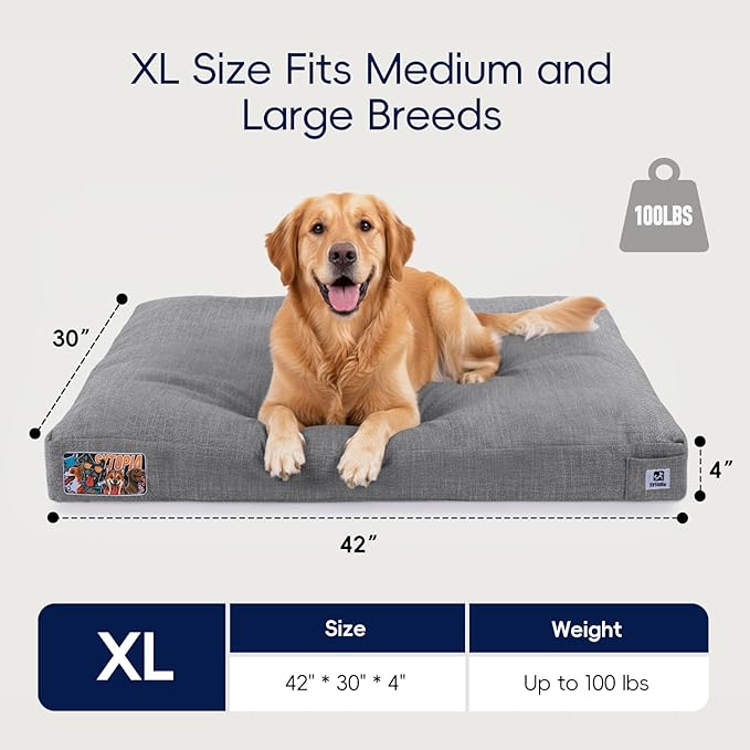 Cama para Perro Grande Colchoneta Lavable y Resistente miniatura 7