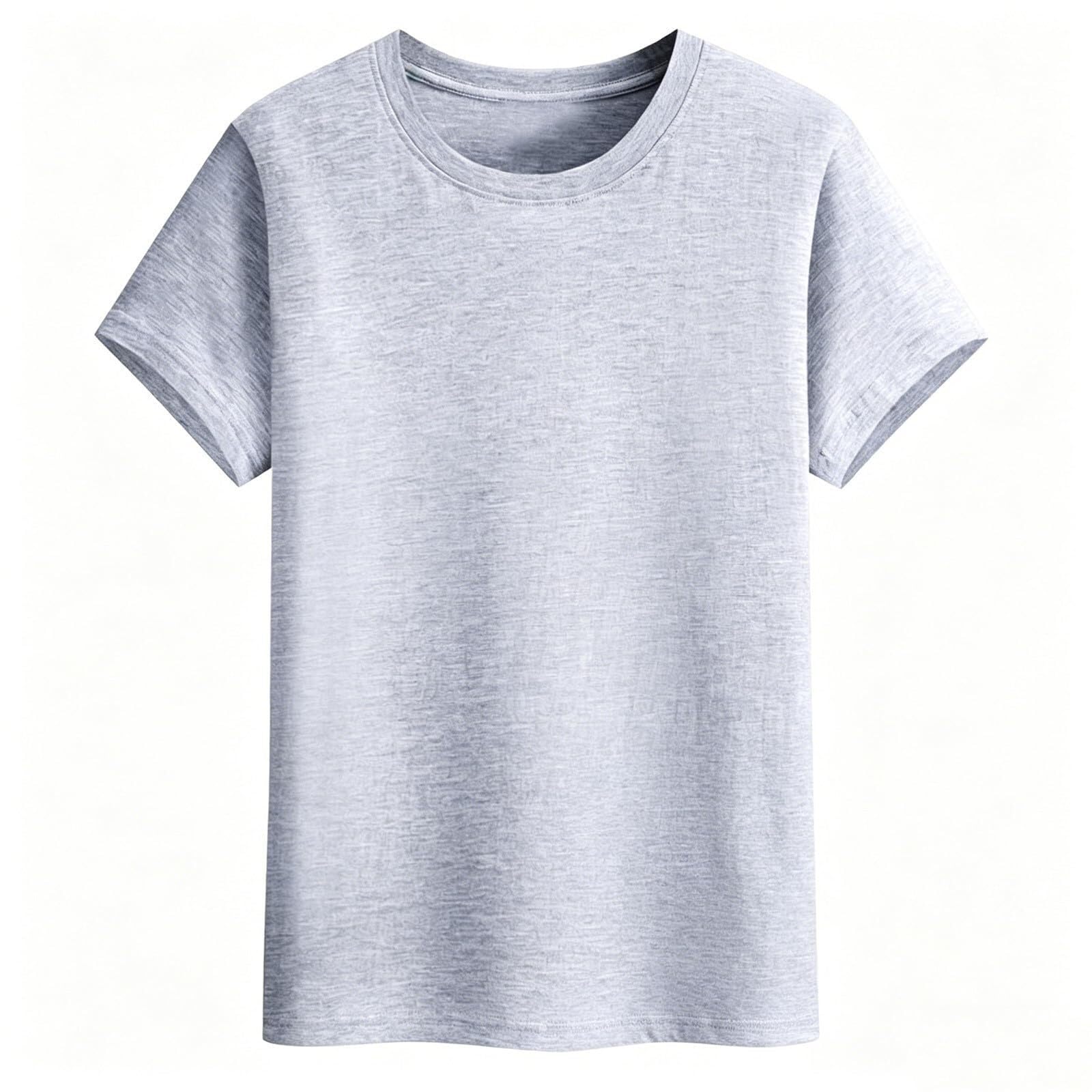 Maglietta da uomo, slim fit, basic, a maniche corte, elasticizzata, traspirante, per lo sport