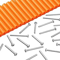 Vista 1 de El kit extensor de 48 piezas de espaciadores de toma de corriente eléctrica incluye 24 interruptores de 3 pulgadas y 24 tornillos de salida