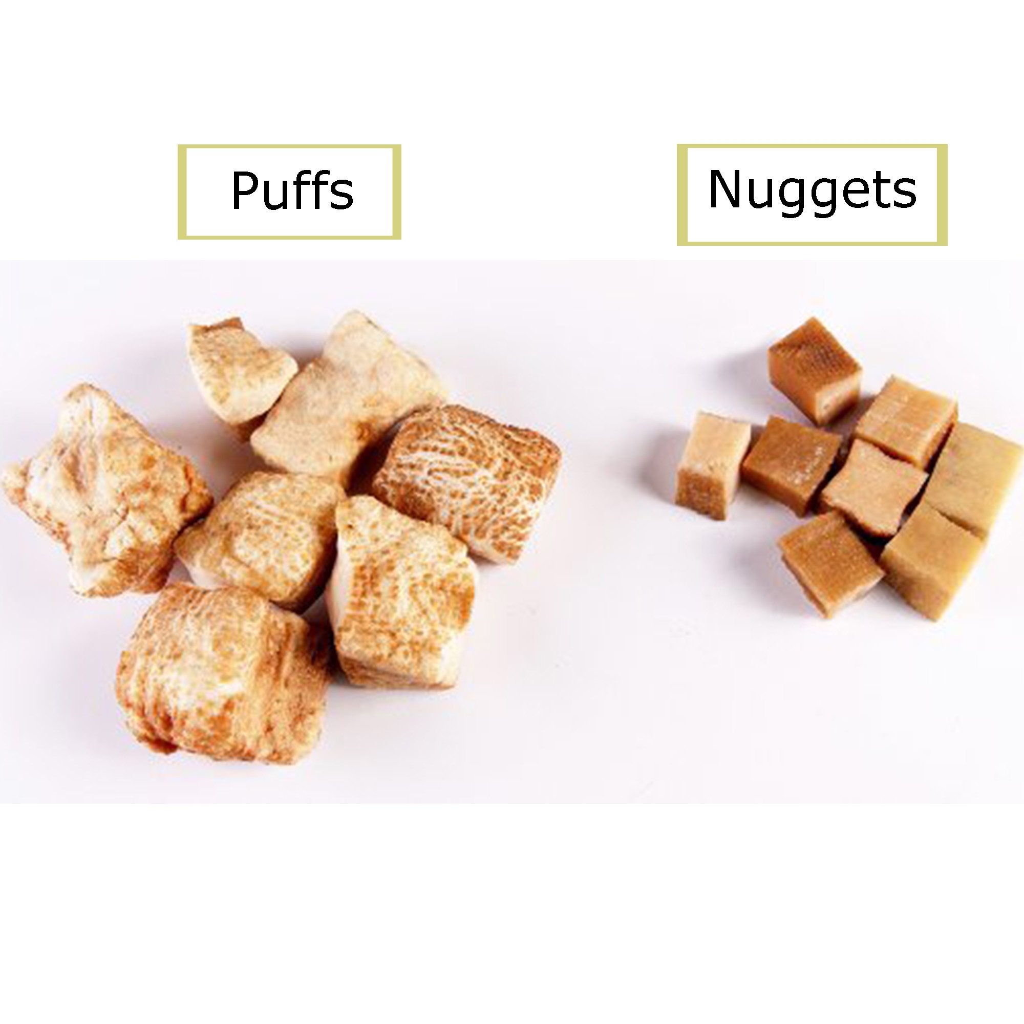 Himalayan Yak Puffs (1 LB Bag) Yak Cheese Dog Chews Natural Microwaved