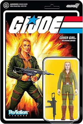 Super7 G.I. Joe Cover Girl 3.75 in Reaction Figure