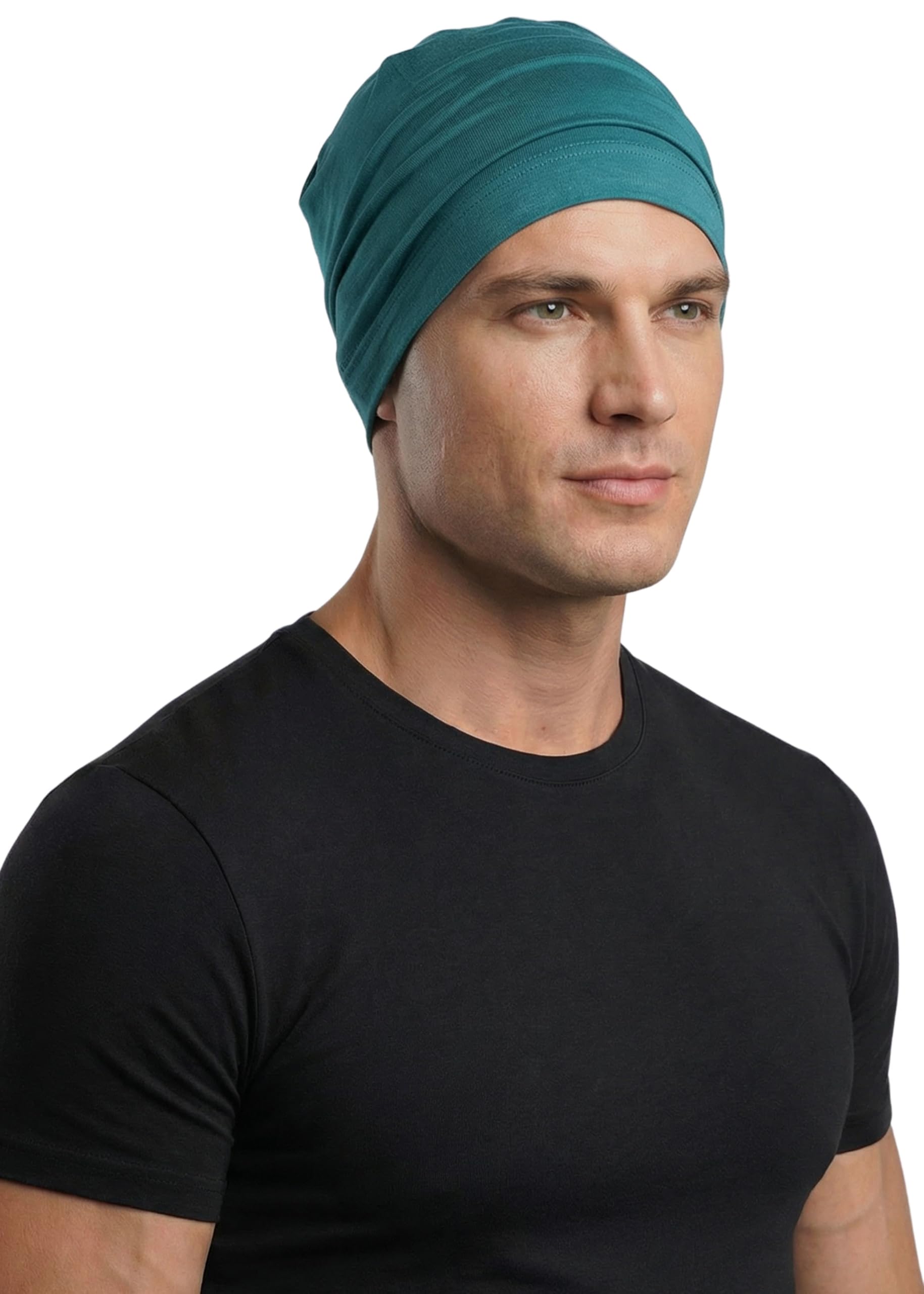 Deresina Gorro de Quimioterapia de Bambu para Mujeres y Hombres – Ultrasuave, Ligero y Transpirable, Ideal para Alopecia y Caida del Cabello, Todo el Ano, Alternativa a la Peluca