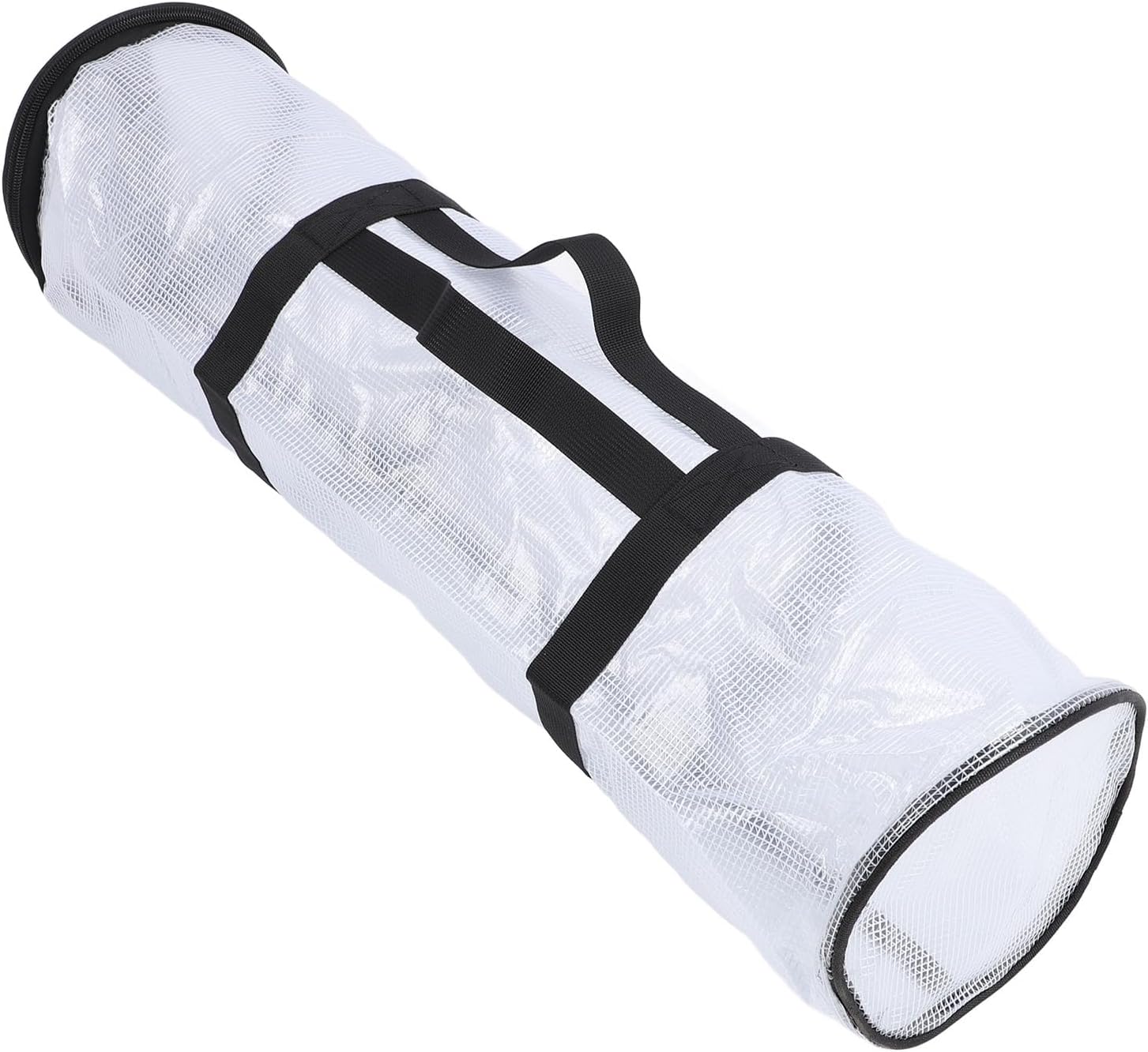 Portable Wrapping Paper Storage Bag, Large Size (Transparent White)