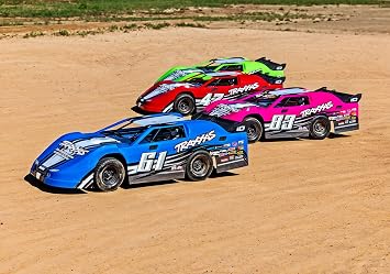 Traxxas Slash Late Model 1/10 Scale 2WD Dirt Oval Race Car (Pink)