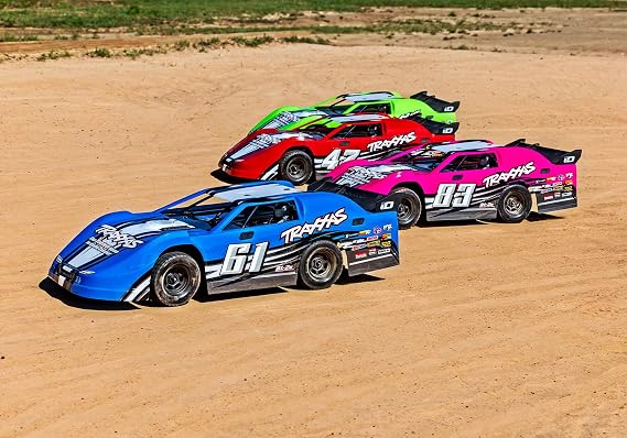 Traxxas Slash Late Model 1/10 Scale 2WD Dirt Oval Race Car (Pink)