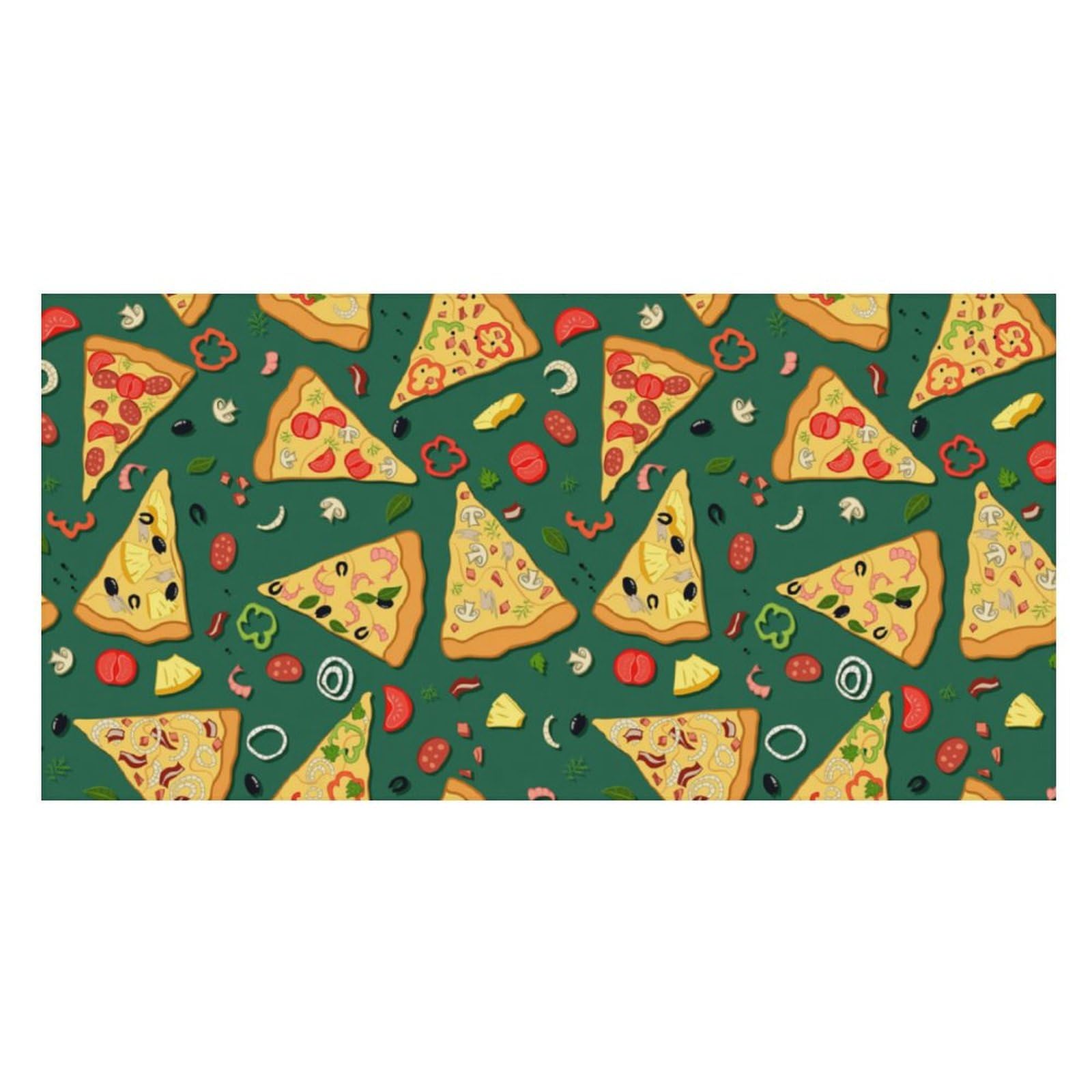 LWORZIIB Beach Towel, Delicious Pizza Bath Towel, Pool Towel Great for Gym Swimming 80 X 160cm