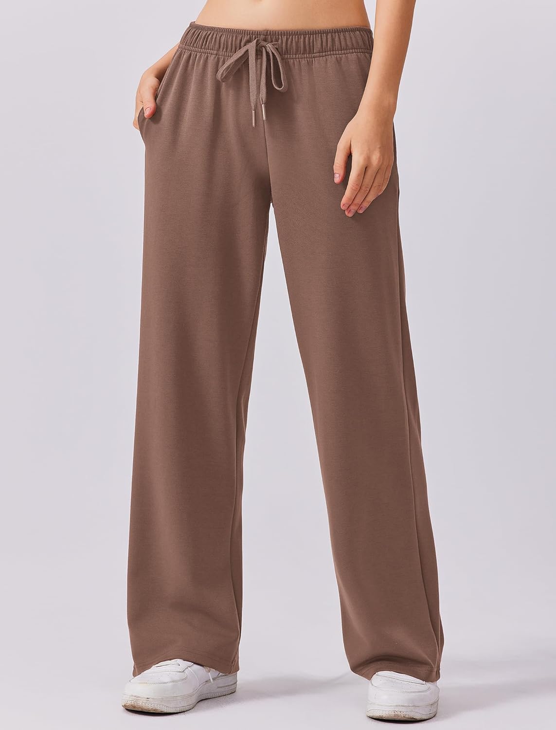 PINSPARK 2 Piece Sets for Women 2025 Fall Outfits Sweatsuit Loose Fit Sweatshirt Wide Leg Sweatpants Matching Set Tracksuit - Image 5