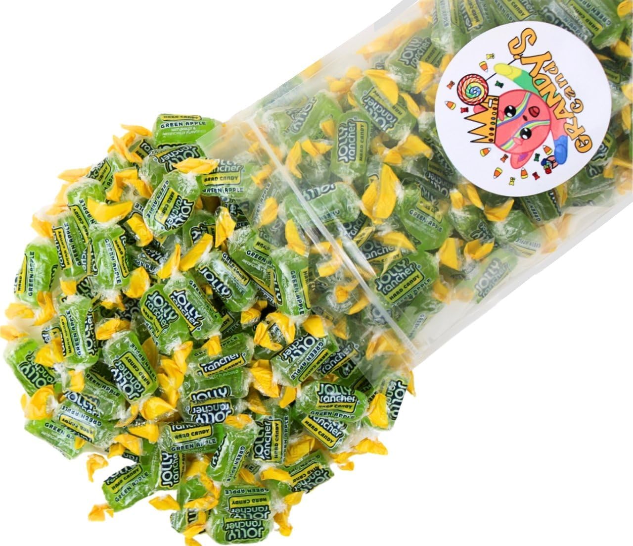 Jolly Rancher Hard CandyIndividually Wrapped Bulk Individual Flavors (Green
