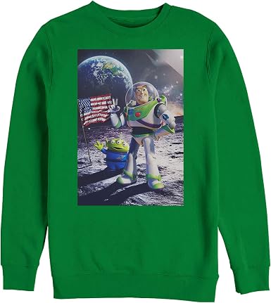 Amazon.com: Toy Story Buzz Lightyear Moon Landing Sudadera para hombre :  Ropa, Zapatos y Joyería