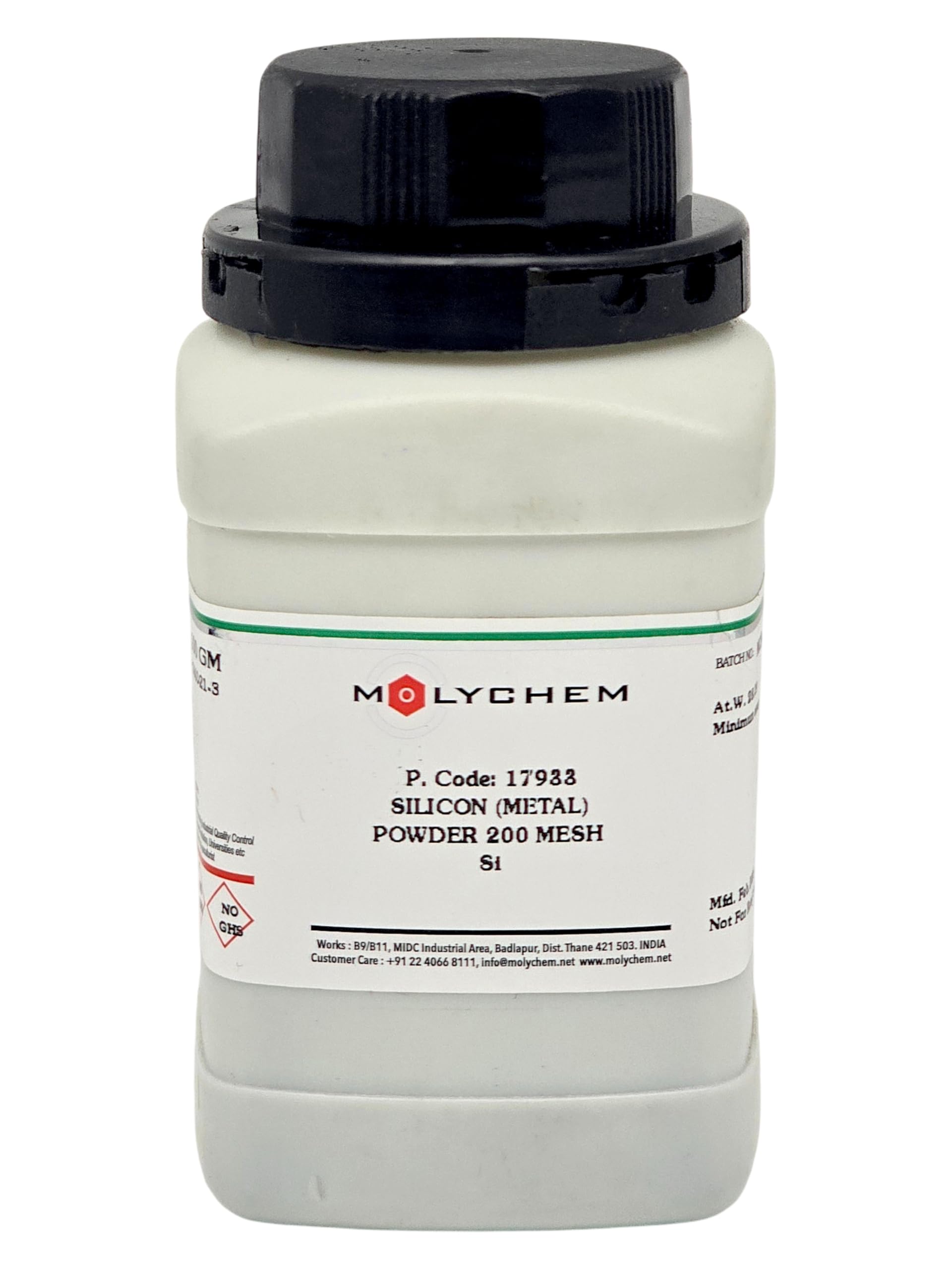 MOLYCHEM SILICON METAL POWDER - 100gm CAS No:7440-21-3 Storage: Room Temperature, Shelf Life: 60 Months-image-39