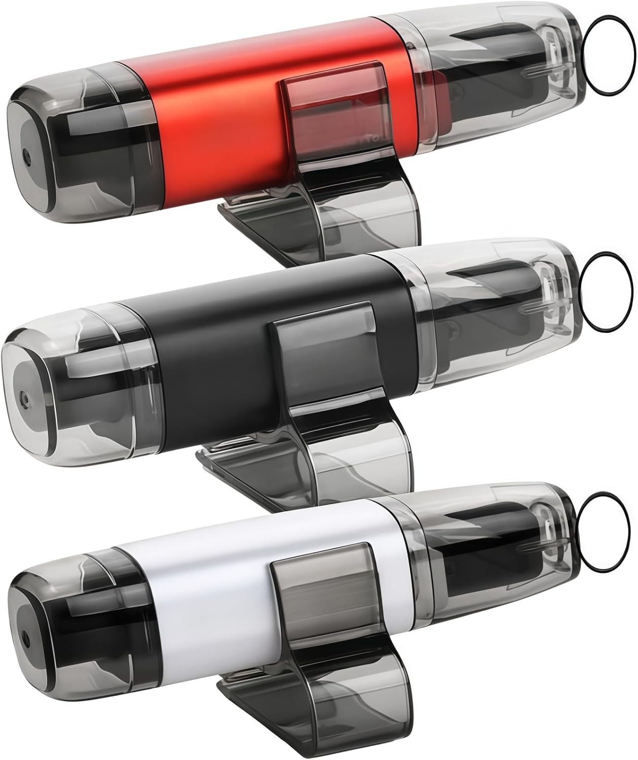 Window Breaker and Seatbelt Cutter with Keychain,2 in 1 Portable Car Safety Hammer Glass Breaker Emergency Escape Tool Underwater (3, redwhiteblack)
