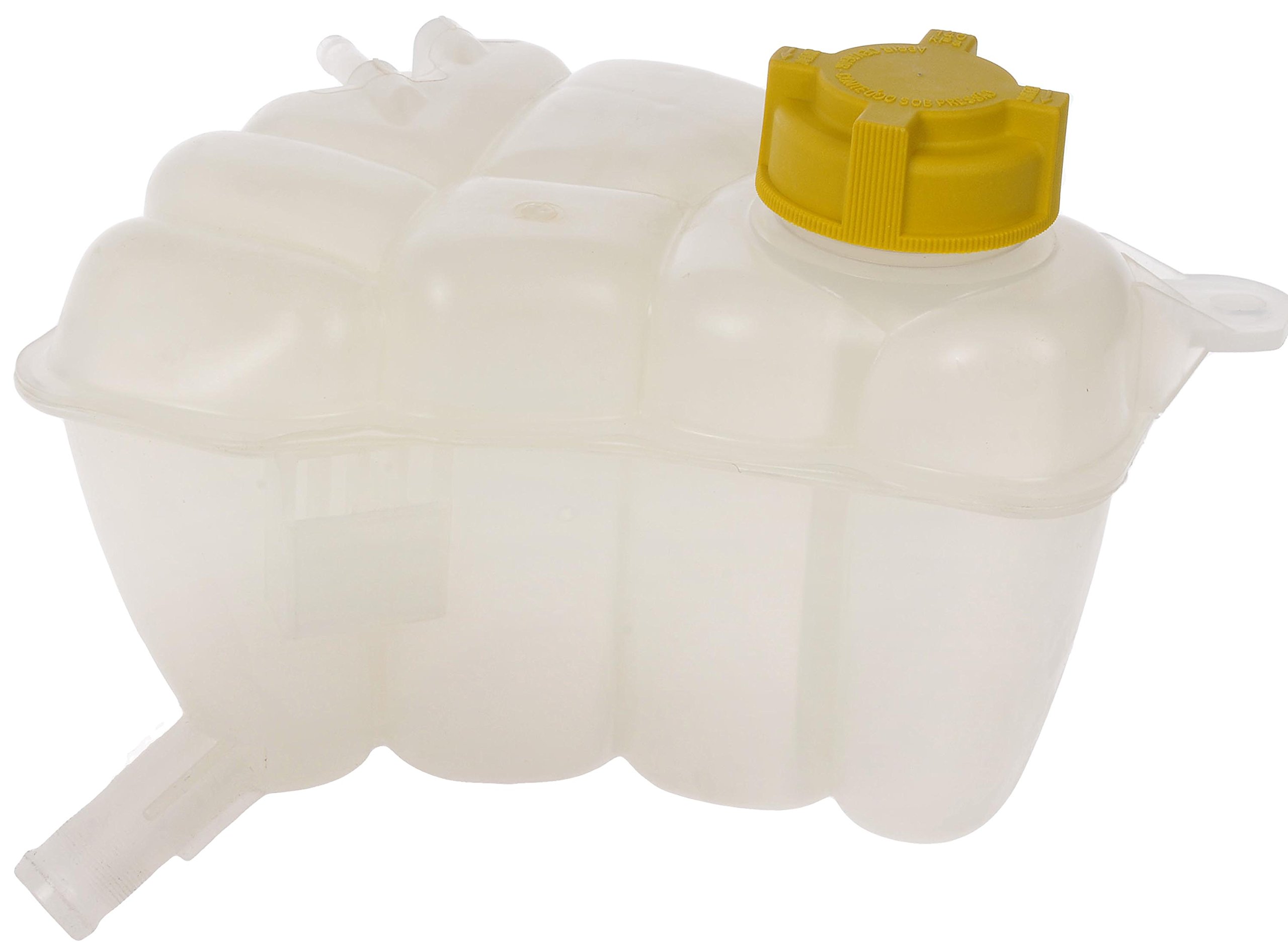 Dorman 603-388 Front Engine Coolant Reservoir Compatible with Select Ford Models - Dorman Coolant Recovery Tank 603-388 - Fluid Reservoir - Pressurized Coolant Reservoir - Surge Tank - Degas Bottle - Coolant Bottle - Anti-Freeze Reservoir - Coolant Reservoir - This replacement engine coolant reservoir is manufactured from quality materials to withstand the stresses of underhood heat and engine vibration. It is engineered and manufactured to match the fit and function of the original part. - Ford EcoSport 2012-04, Ford Fiesta 2010-02 - Pressurized Coolant Reservoir