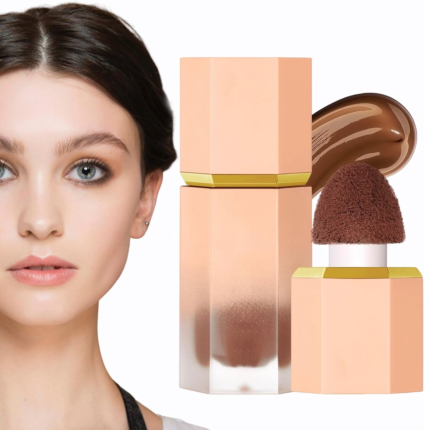 Vloeibare schoonheid markeerstift, vloeibare contourstick – Niet-vettige contouring stick gezichtsconcealer | Markeerstiftcosmetica voor maskerade, woon-werkverkeer, feesten, dates, zakenreizen Vloeibare schoonheid markeerstift, vloeibare contourstick – Niet-vettige contouring stick gezichtsconcealer | Markeerstiftcosmetica voor maskerade, woon-werkverkeer, feesten, dates, zakenreizen