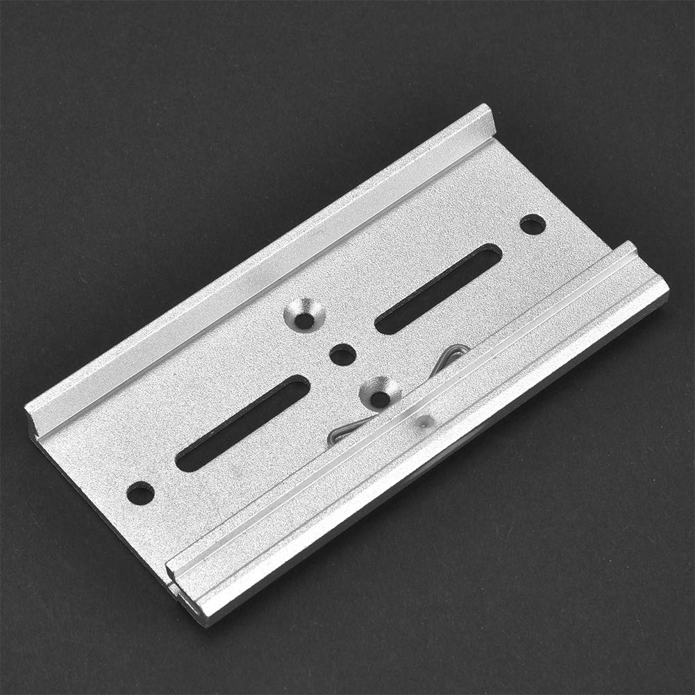 Aluminiowy zacisk montażowy na szynę DIN 35 mm do mocowania przekaźników