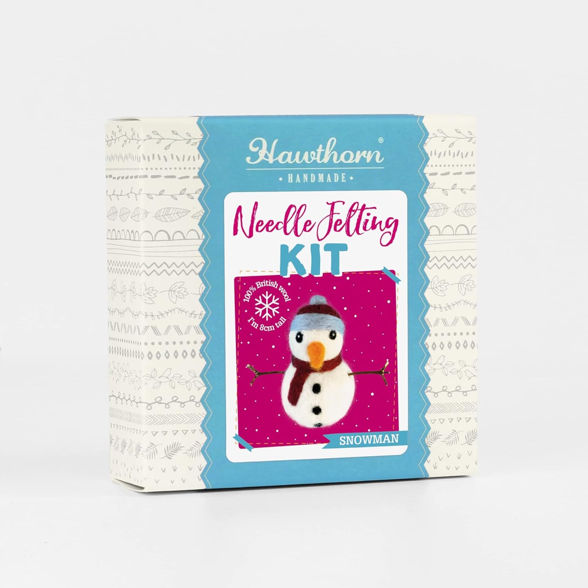 Hawthorn Handmade Kit Infeltrimento Ad Ago Per Principianti | Barbagno | Lana Britannica 100%