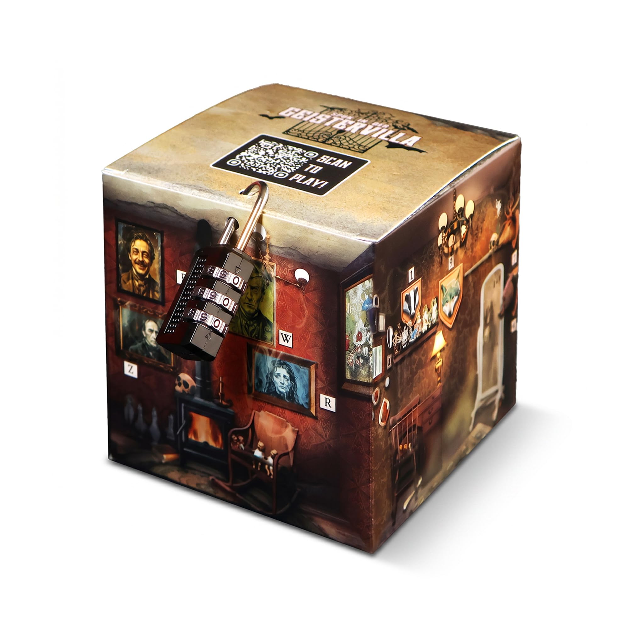 Ghost Villa Escape Room Puzzle Box