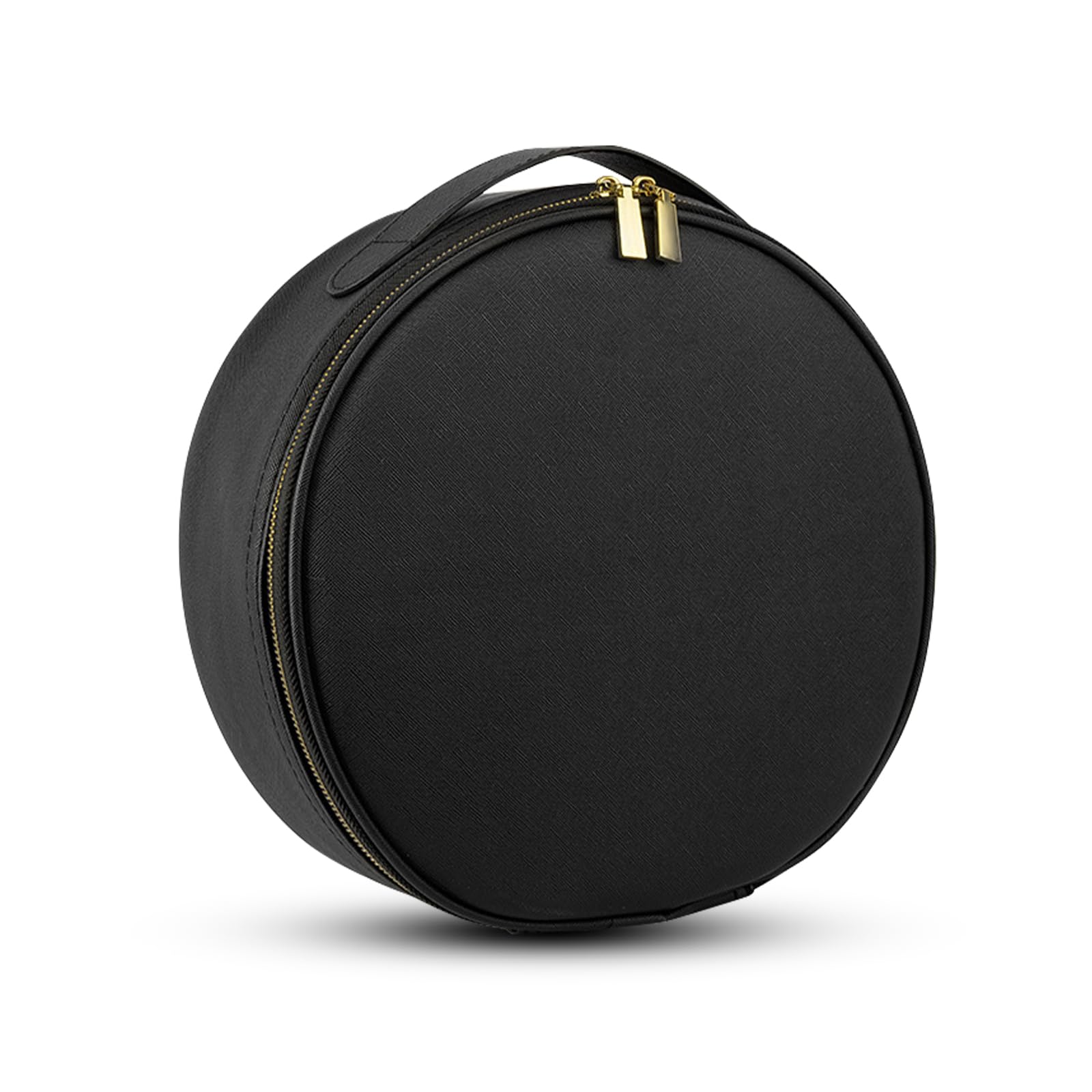 Semme Neceser Circular con Espejo LED Regulable y Control Táctil