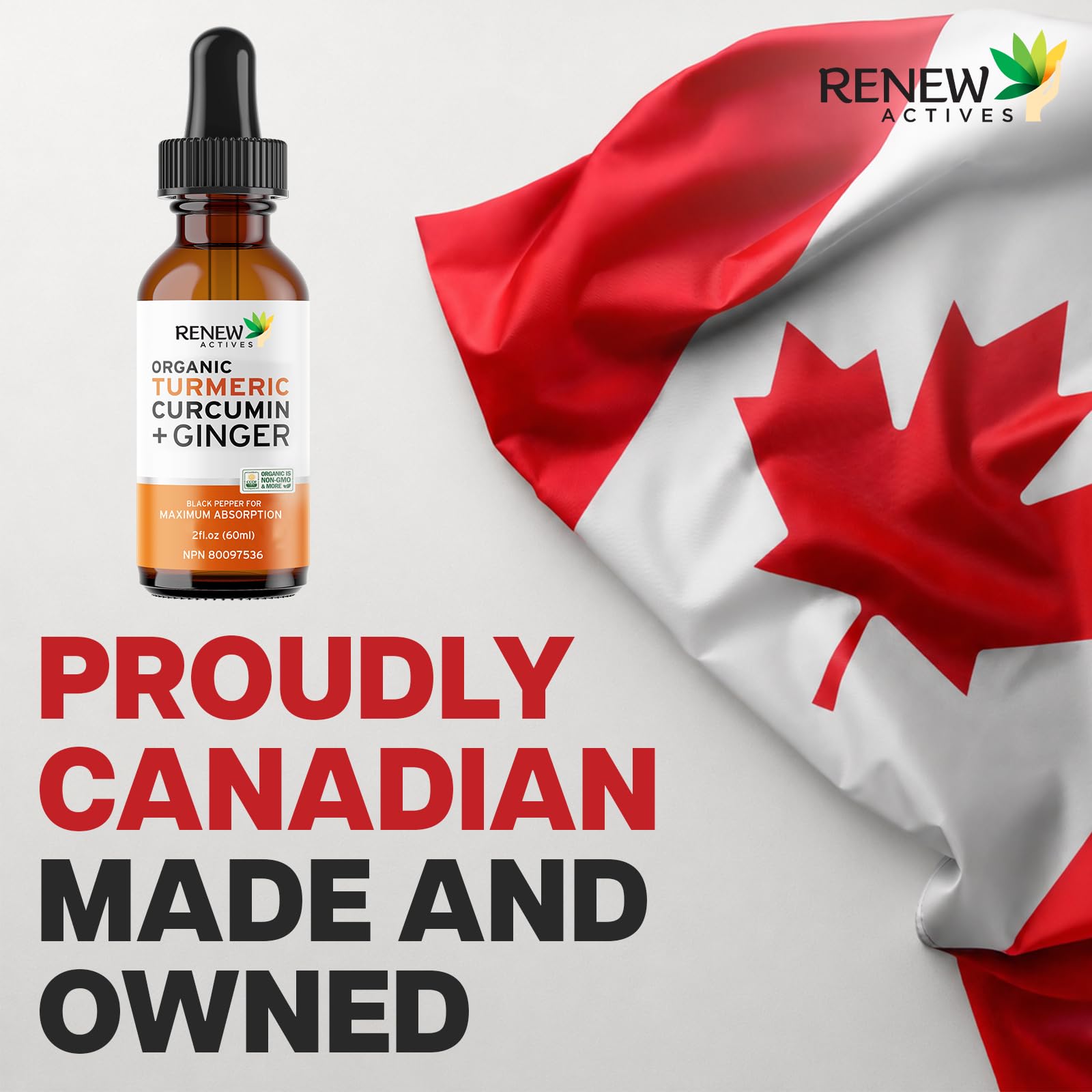 Renew Actives Turmeric Liquid Extract with Ginger & Lemon Oil — Amazon image 9