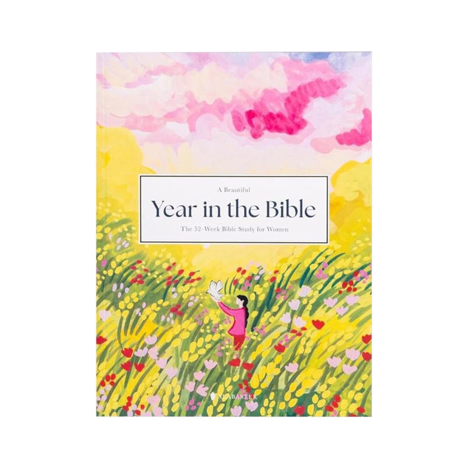 Harnovlis A Beautiful Year in The Bible for Women, The 52-Week Bible Study for Women, Christian Growth Enlightenment Bi-ble Journal Supplies Study Accessories for Adults