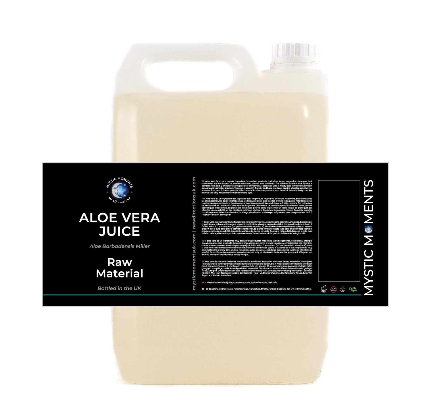 Aloe Vera Juice - 5 Litres