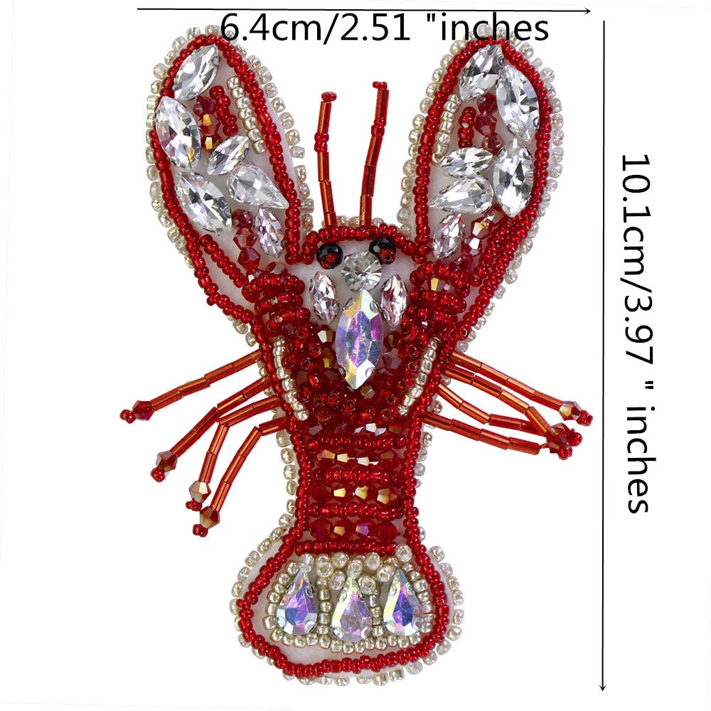 Toppe da cucire con strass di cristallo con perline artigianali in 3D, design a croce, toppe da cucire, borse per vestiti, decorazioni cucito fai- da-te – acquista a prezzi convenienti sul marketplace