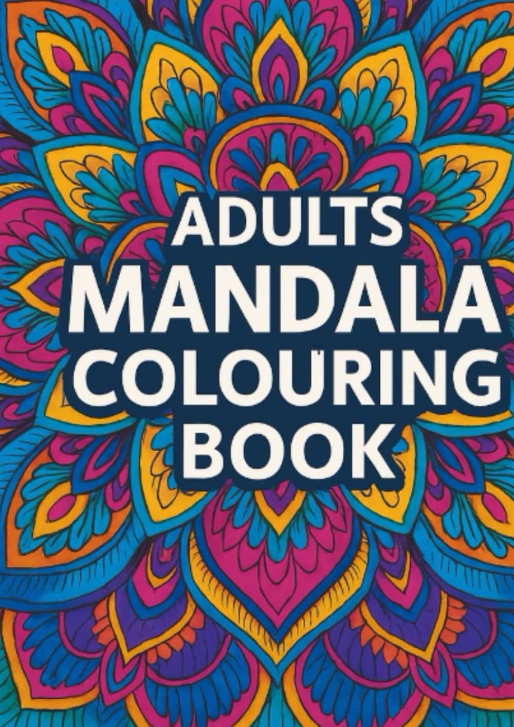 Adults Mandala Colouring Book