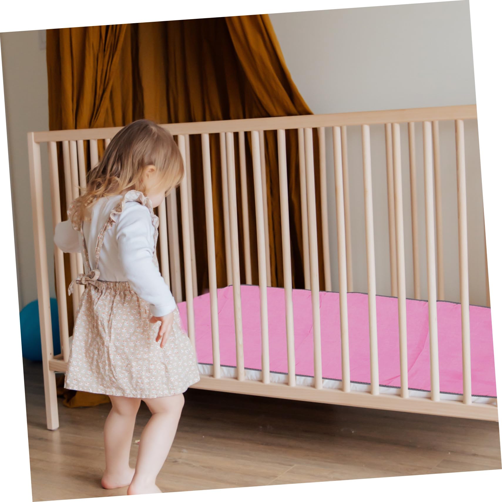 Colchoneta para Siesta para Niños Pequeños y Portátil Gamuza y Algodón Pp para Jardín de Infantes Descanso en Guardería