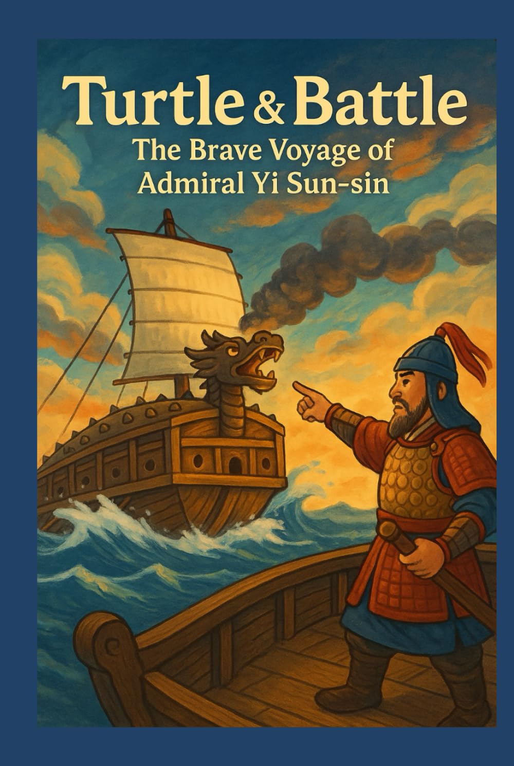 Turtle & Battle: The Brave Voyage of Admiral Yi Sun-sin      Hardcover – November 25, 2025