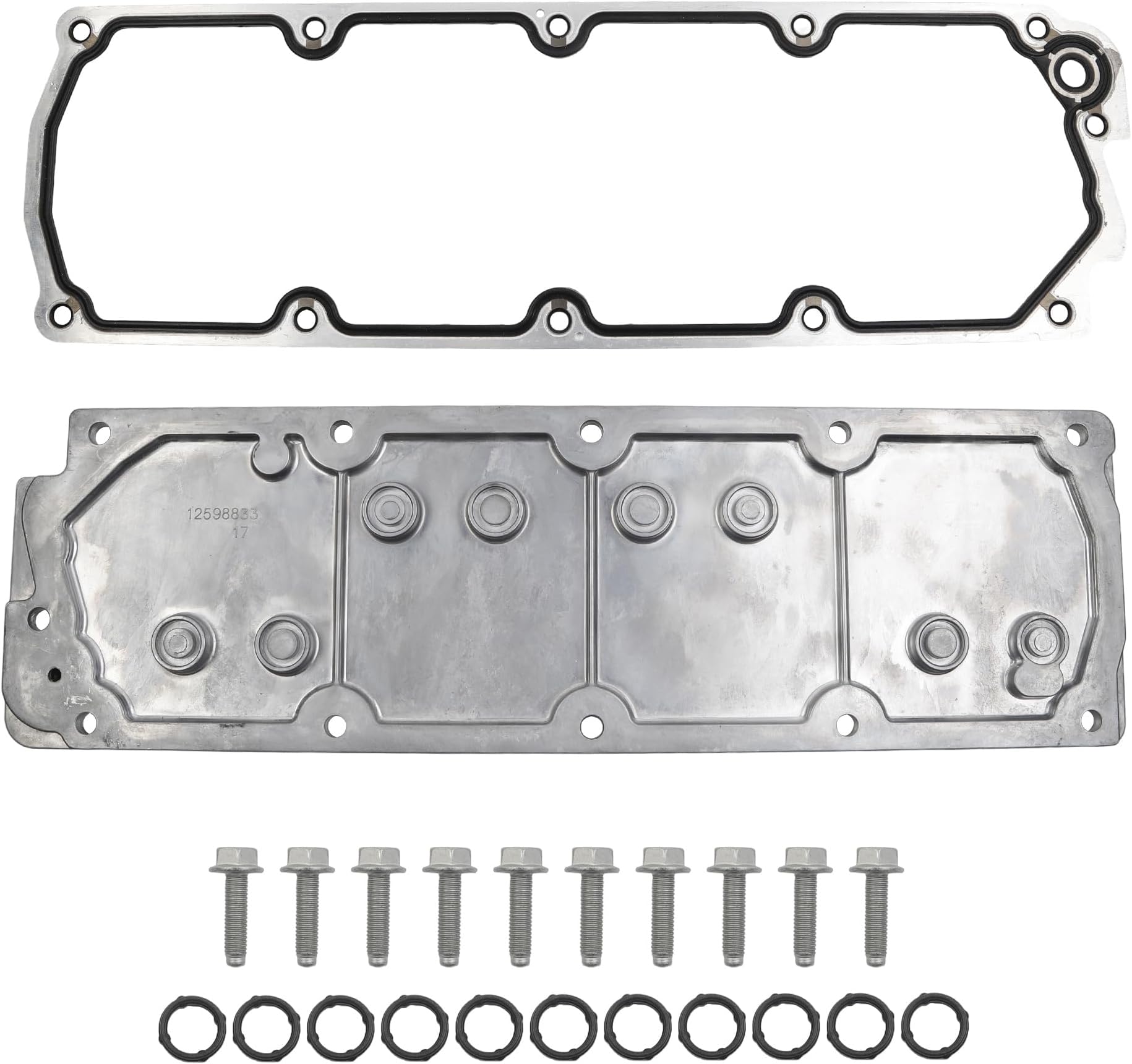 LS Valley Cover Gen 4 Wth Gasket Bolts For 2007-2013 LS2 LS3 LS7 Non - Foto 2