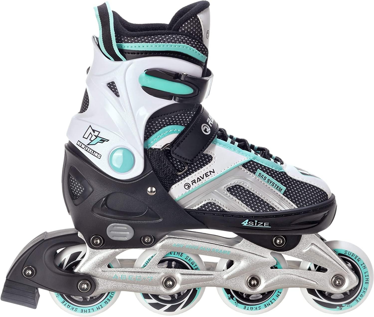 Raven – Patines para niñas, niños, Adultos y niños – Patines con Ruedas – Opción 2 en 1 con Patines de Hielo – Ajustables – Pulse — view 8