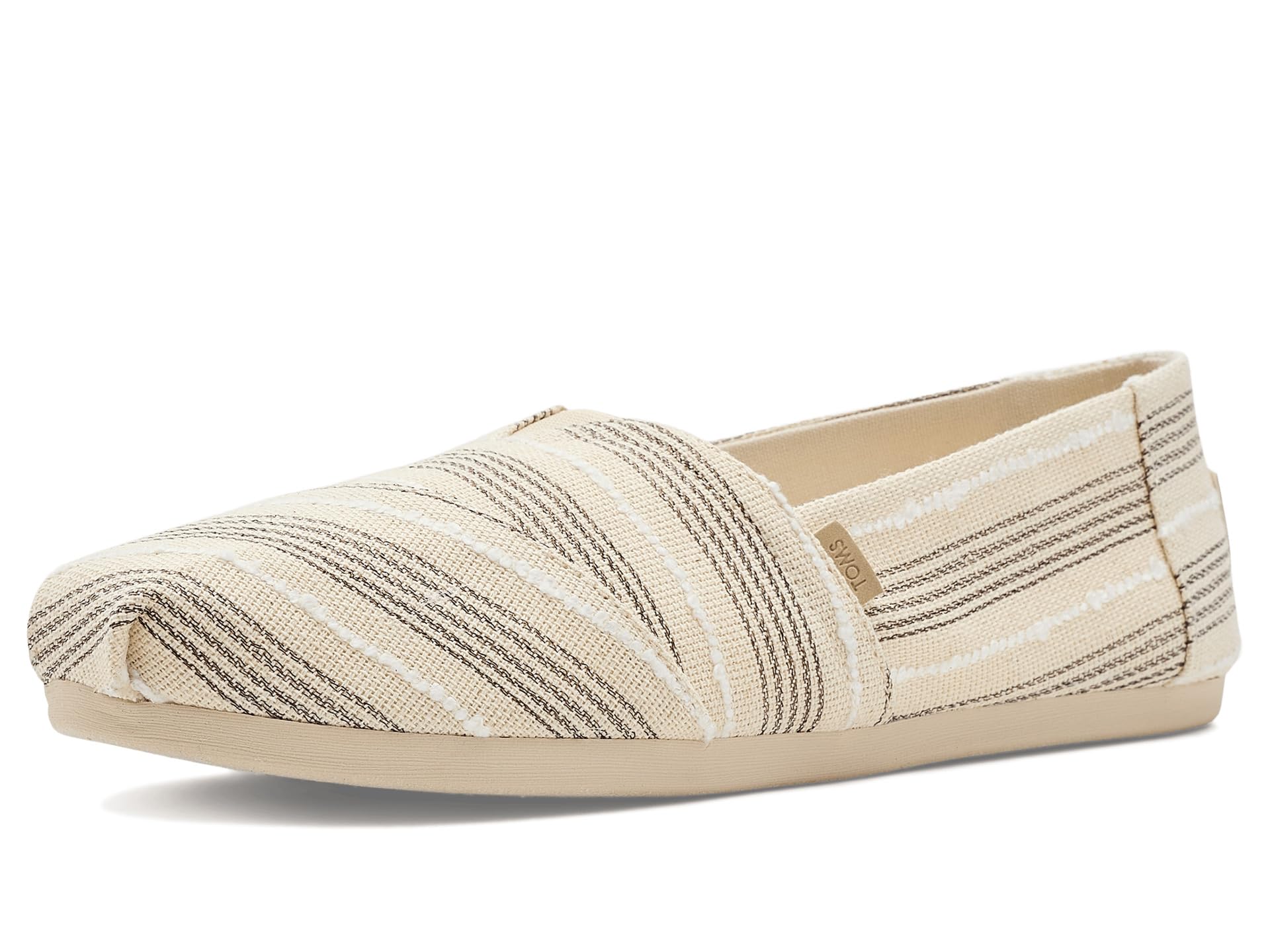 TOMS Women's Alpargata Classic Slip-On Espadrille, Textile Upper