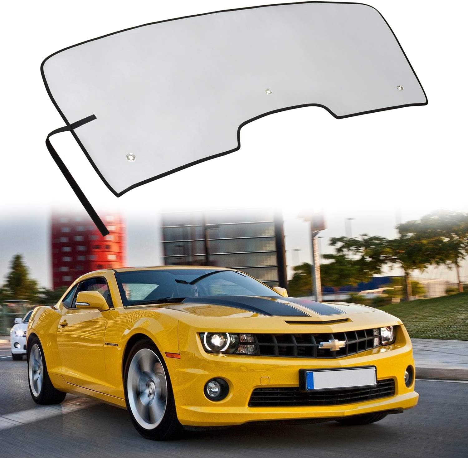 Windshield Sun Shade Visor Sunshade Cover for Chevrolet Camaro 2010-2015