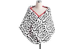 Faux Dalmatian Stole