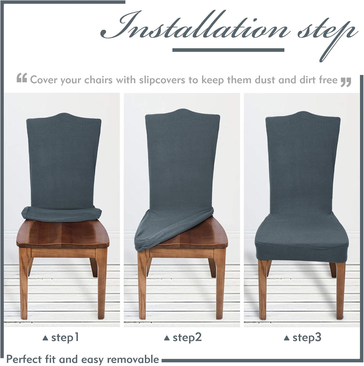 Buy Chair Covers For Dining Room Set Of 4 Dark Grey Stretch Slipcovers Chairs Covers Kitchen Chair Covers Online In Taiwan B08v57zmll Buy Chair Covers For Dining Room Set Of 4 Dark Grey Stretch Slipcovers Chairs Covers Kitchen Chair Covers Online In Taiwan B08v57zmll
