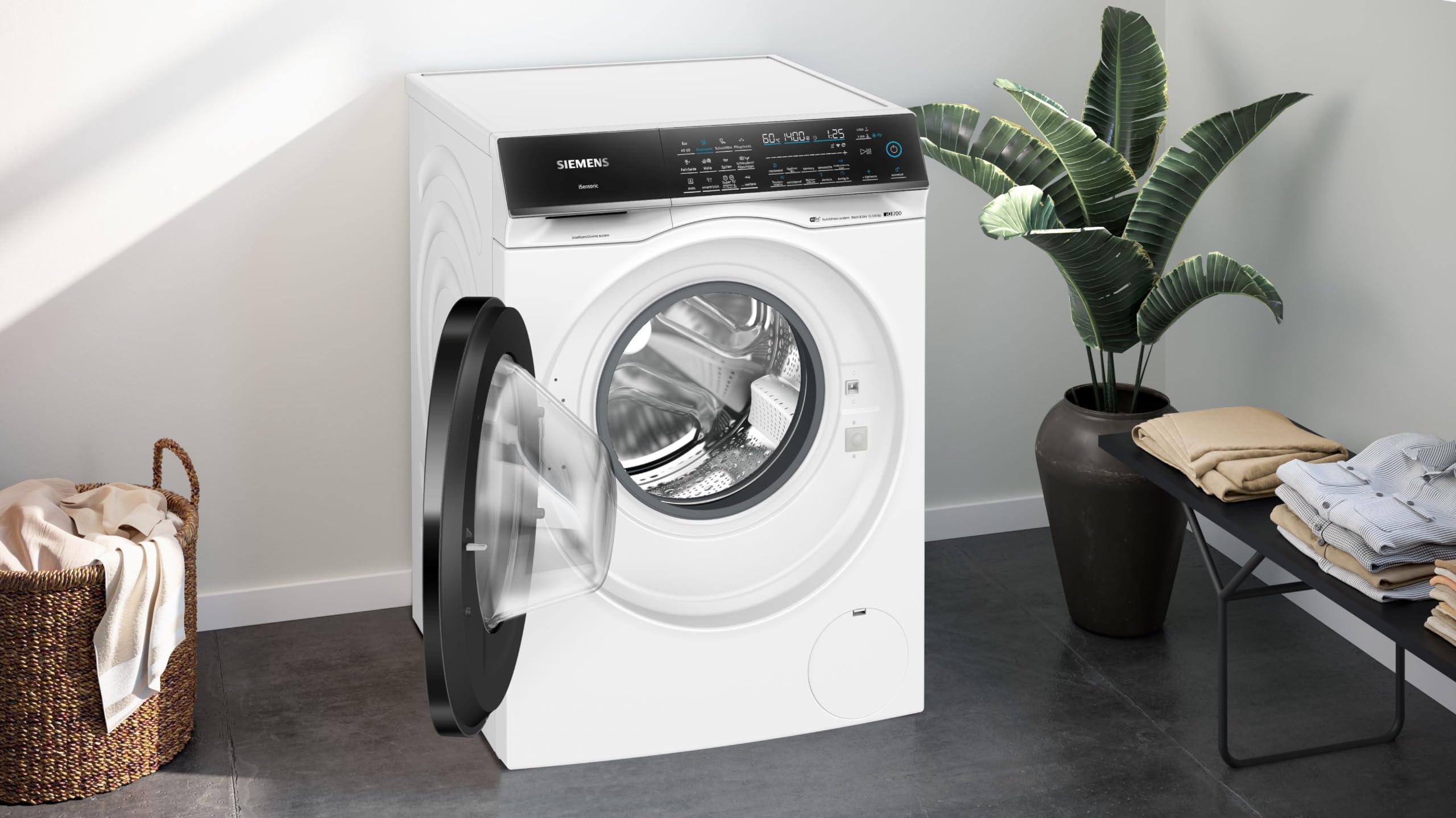 Siemens iQ700 WN54C2A40 Waschtrockner 10,5-6 kg i-Dos smartFinish autoDry varioSpeed