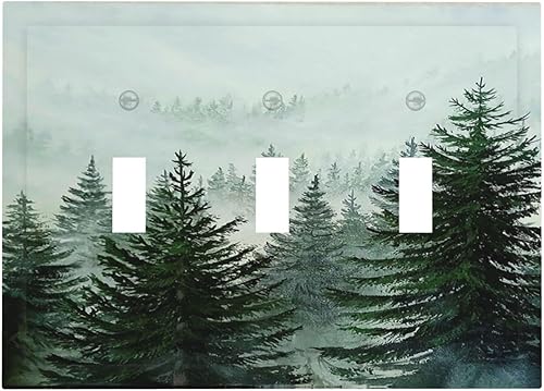 Miniatura 135 de Cubiertas de salida de textura abstracta moderna de mármol líquido Pintura abstracta púrpura Arte de pared Cubiertas de toma 1 banda Interruptor de