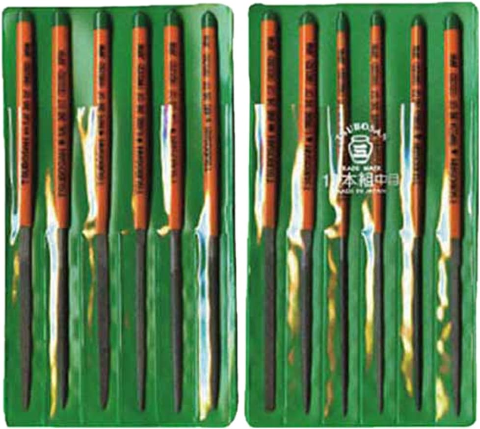 Tsubosan ST00502 File Set, 5 Piece Set, Medium