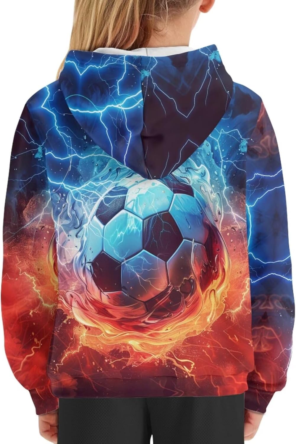 JEOCODY Hoody Sweatshirt Unisex Kids Cute Long Sleeve Pocket Pullover