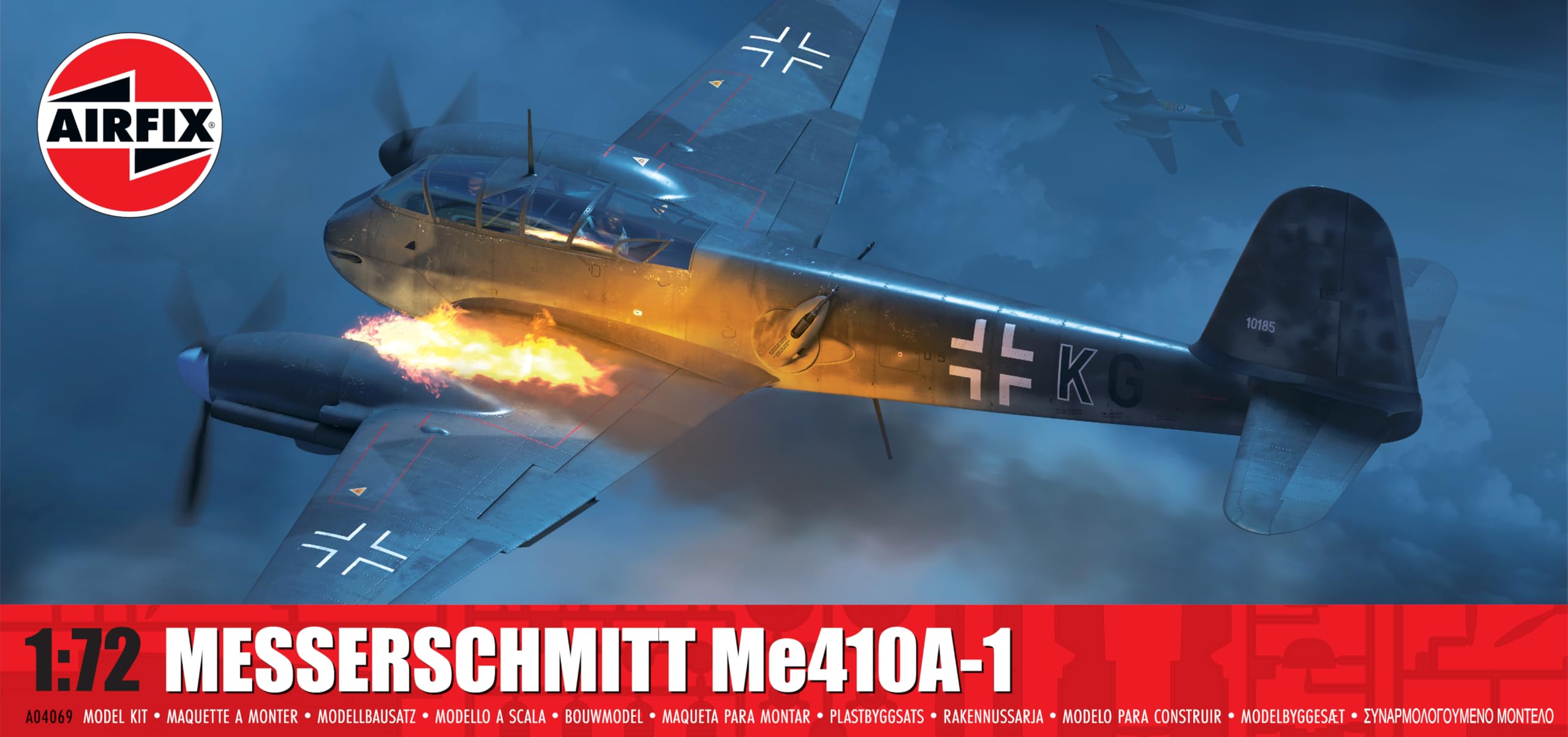 AIRFIX A04069 1/72 Messerschmitt Me410A-1
