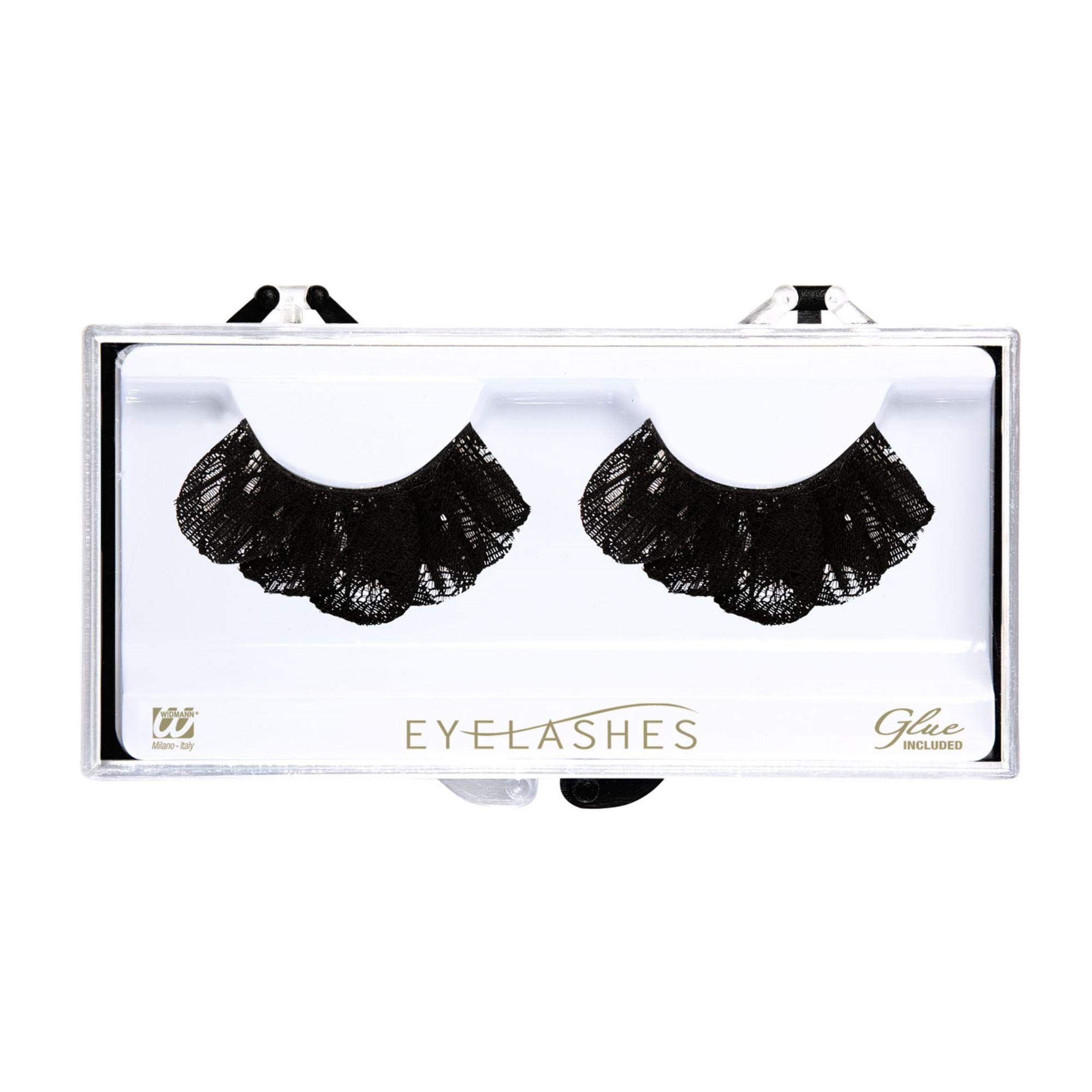Widmann ? Eyelashes in Lace Womens, Black, One Size, vd-wdm9851l