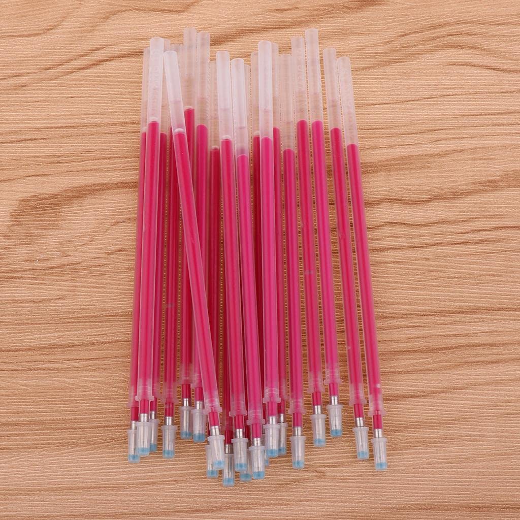 Enakshi 20 Pieces High Temperature Disappearance Leather Garment Marker Pen Red-picture-18