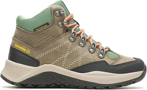 WOLVERINE Botas de senderismo Luton Mid impermeables para hombre