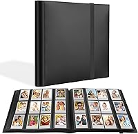 Vista 23 de Veicevol Álbum de Fotos de 360 Bolsillos para Cámara Fujifilm Instax Mini, Álbum para Foto Polaroid, Cubierta de Cuero, Álbum de Fotos para Cámara